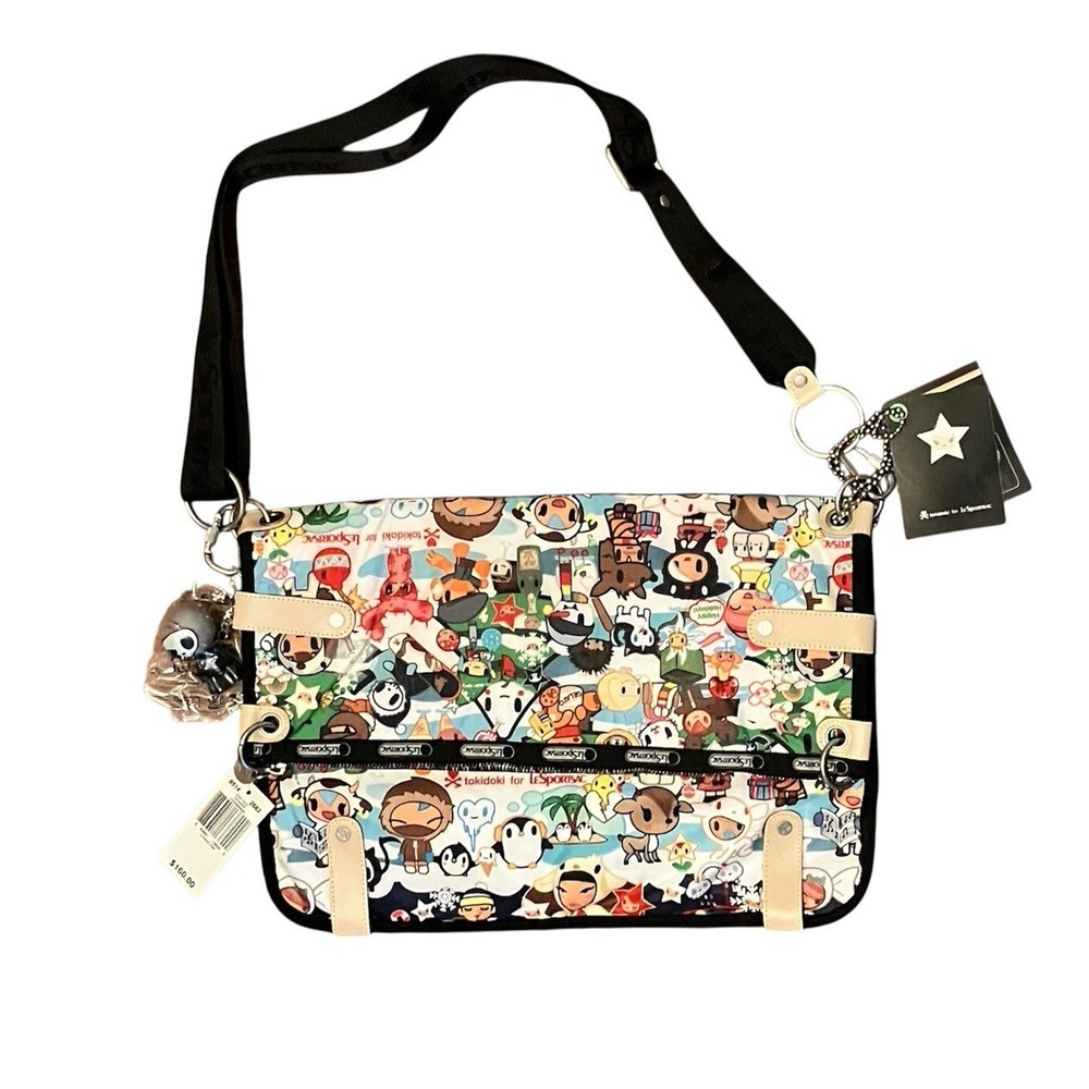Tokidoki x LeSportsac Ciao‎ Ciao Bag Vacanze Alaska Arctic Winter Qee NWT